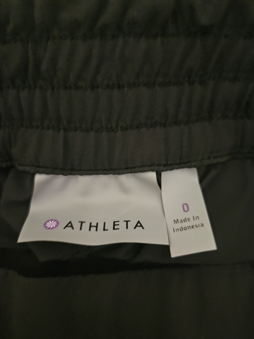 Athleta Black Cropped Cargo Joggers - Picture 2 of 7